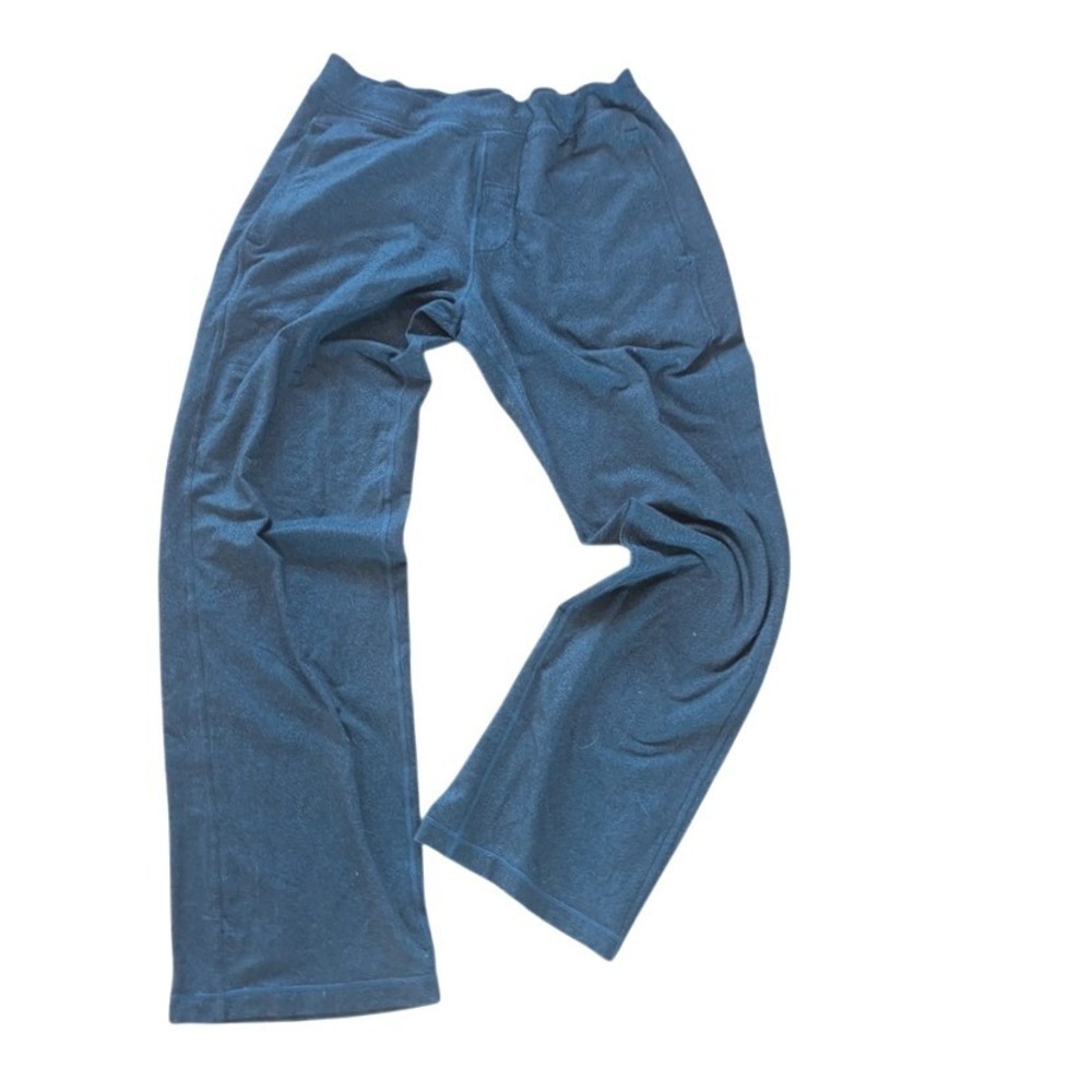 Lululemon Mens Straight Leg Athletic Pants Charcoal Gray Heathered‎ 34x33.5